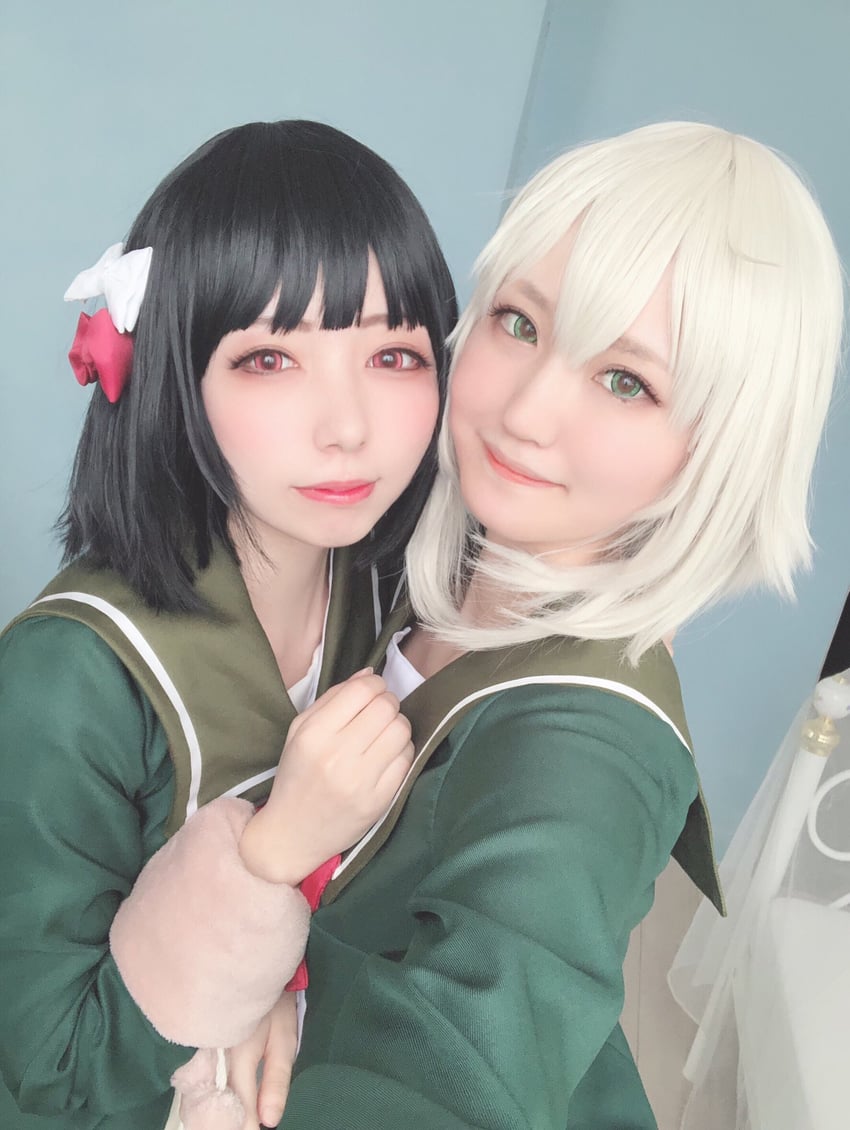 ishigaki and shimushu (kantai collection) by ko_keshi_girl