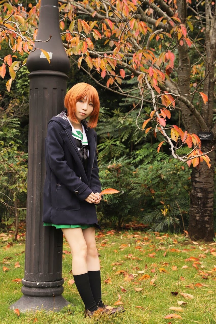 nishizumi miho (girls und panzer) by ko_keshi_girl and satoshi_(photographer)