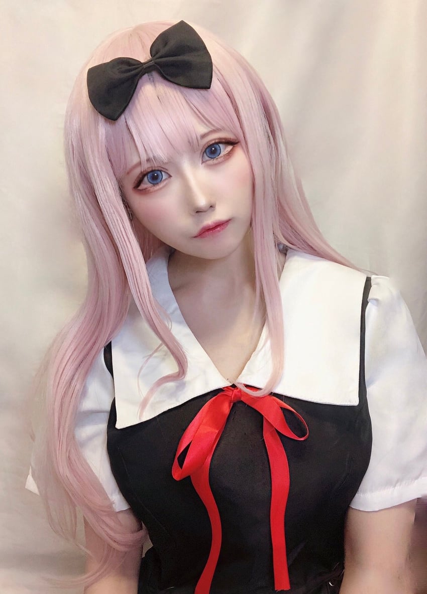 fujiwara chika (kaguya-sama wa kokurasetai ~tensai-tachi no renai zunousen~) by hinata_(xxxuxx_oxxo)