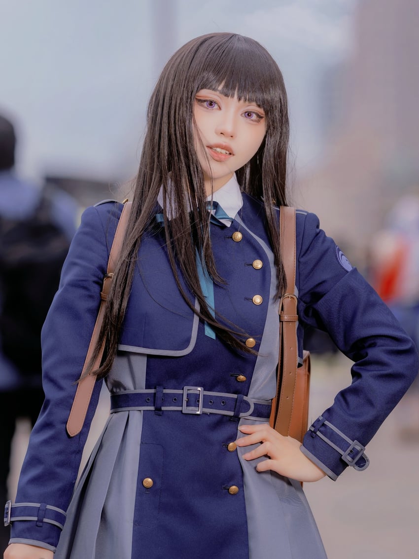 inoue takina (lycoris recoil) by saki_miyo