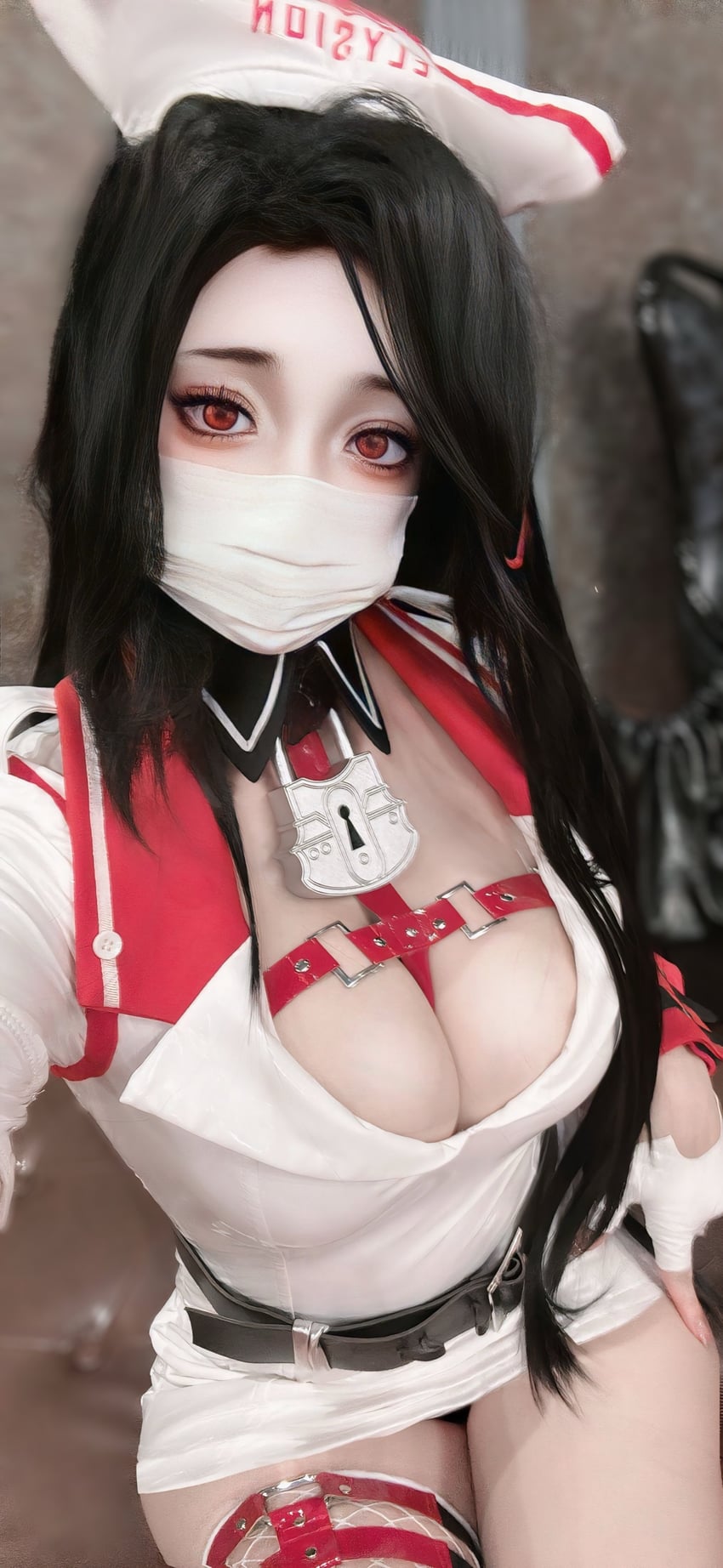 maiden (goddess of victory: nikke) by puutin_cos