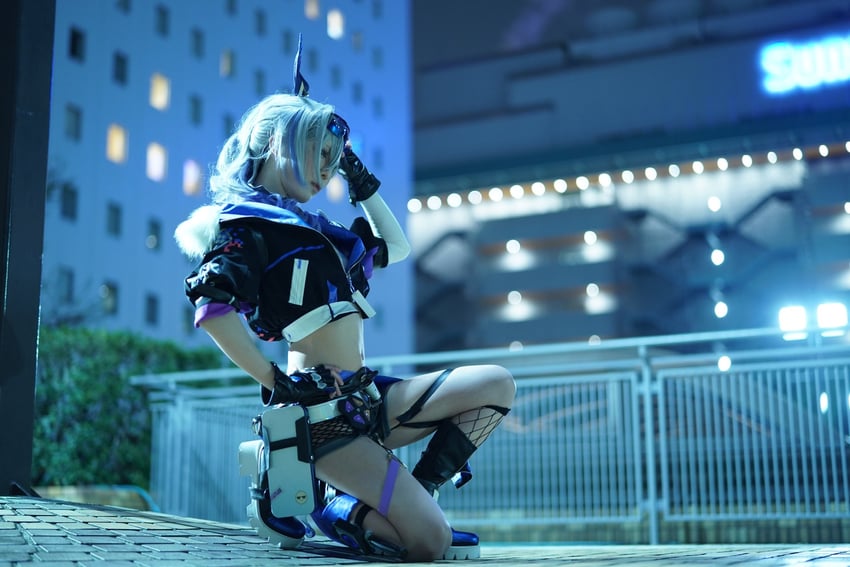 silver wolf (honkai and 1 more) by kisekaemode