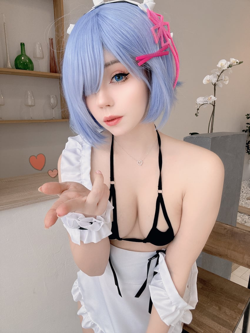 rem (re:zero kara hajimeru isekai seikatsu) by caticornplay