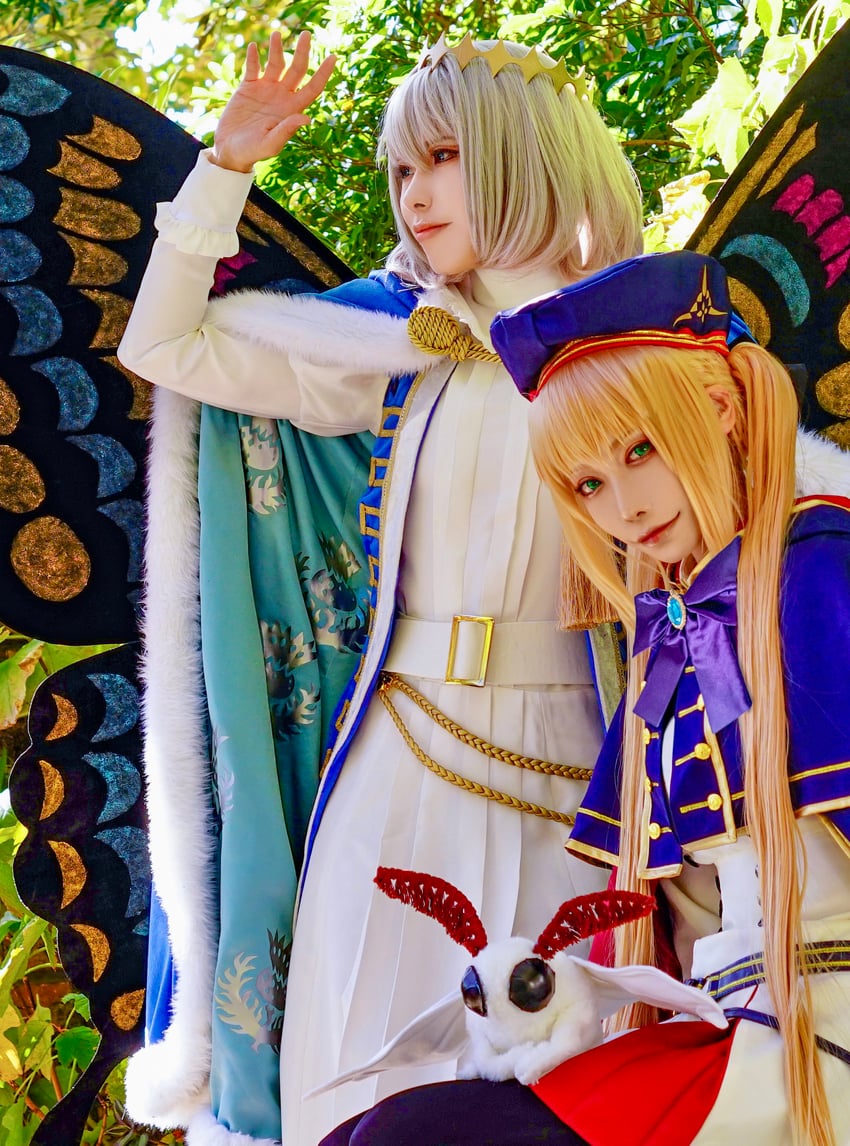 artoria pendragon, artoria caster, and oberon (fate and 1 more) by noshinoxxx and yakiyakou