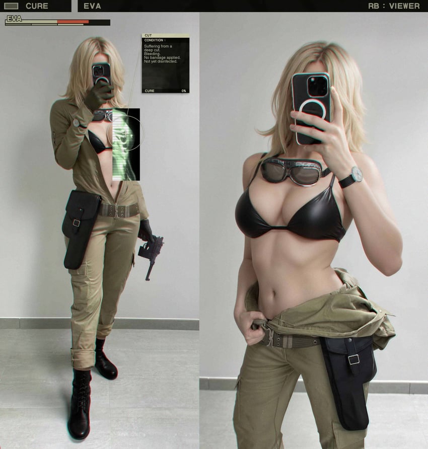 eva (metal gear and 1 more) by saruei
