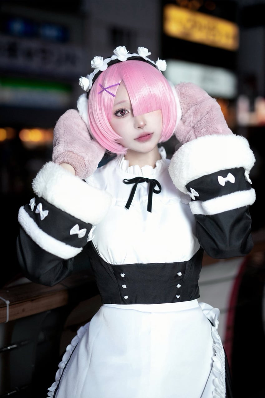 ram (re:zero kara hajimeru isekai seikatsu) by usagisan_ne_jp