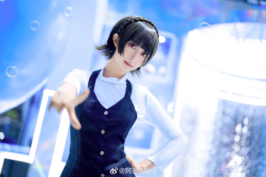 niijima makoto (persona and 1 more) by azhao_akira