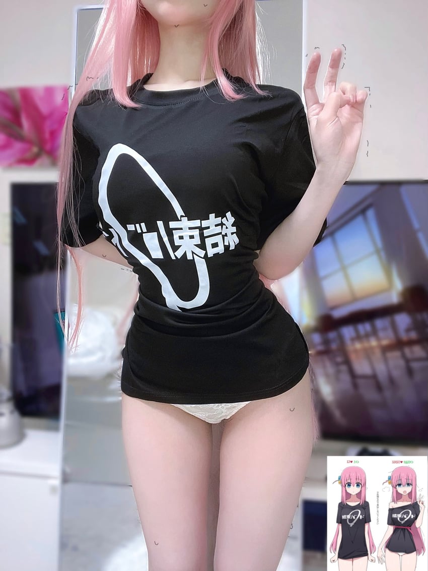 gotoh hitori (bocchi the rock!) by cos_yu