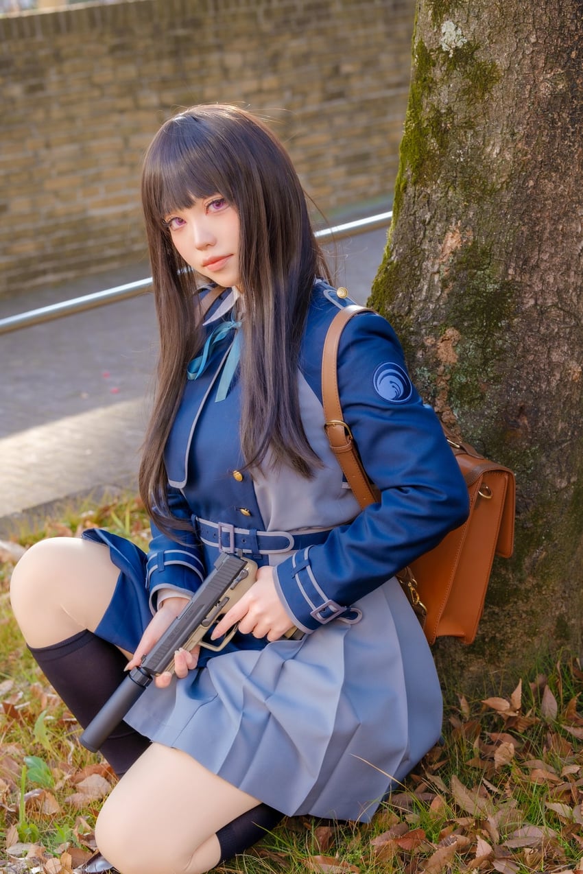 inoue takina (lycoris recoil) by saki_miyo