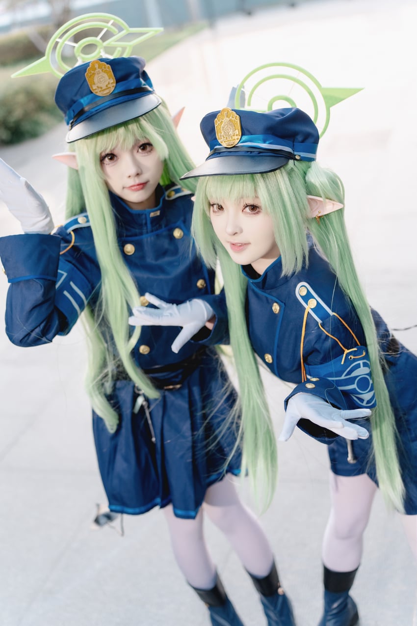 hikari and nozomi (blue archive) by jiangjiangjiangjun and usagi_rr