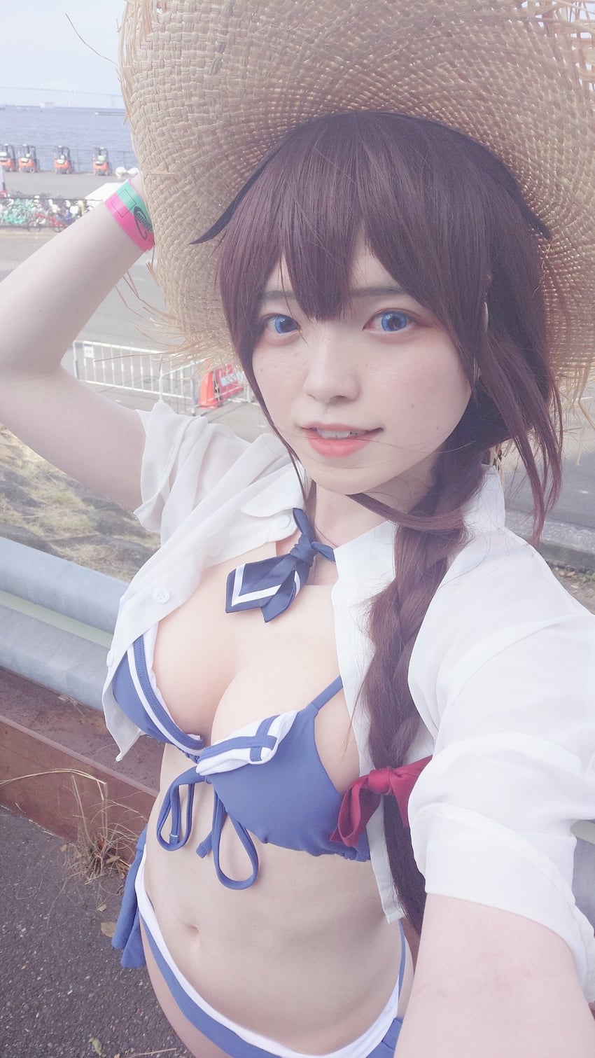 shigure and shigure kai san (kantai collection) by shiratama_(matcos_feli_)