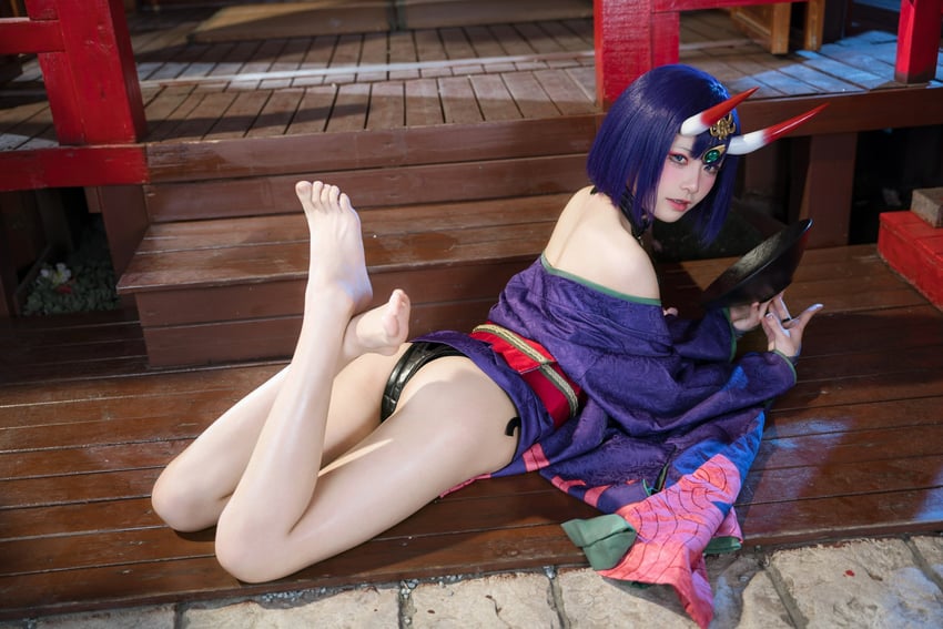shuten douji (fate and 1 more) by hui_flying_de_fish_(photographer) and jiuqiqiqiqim