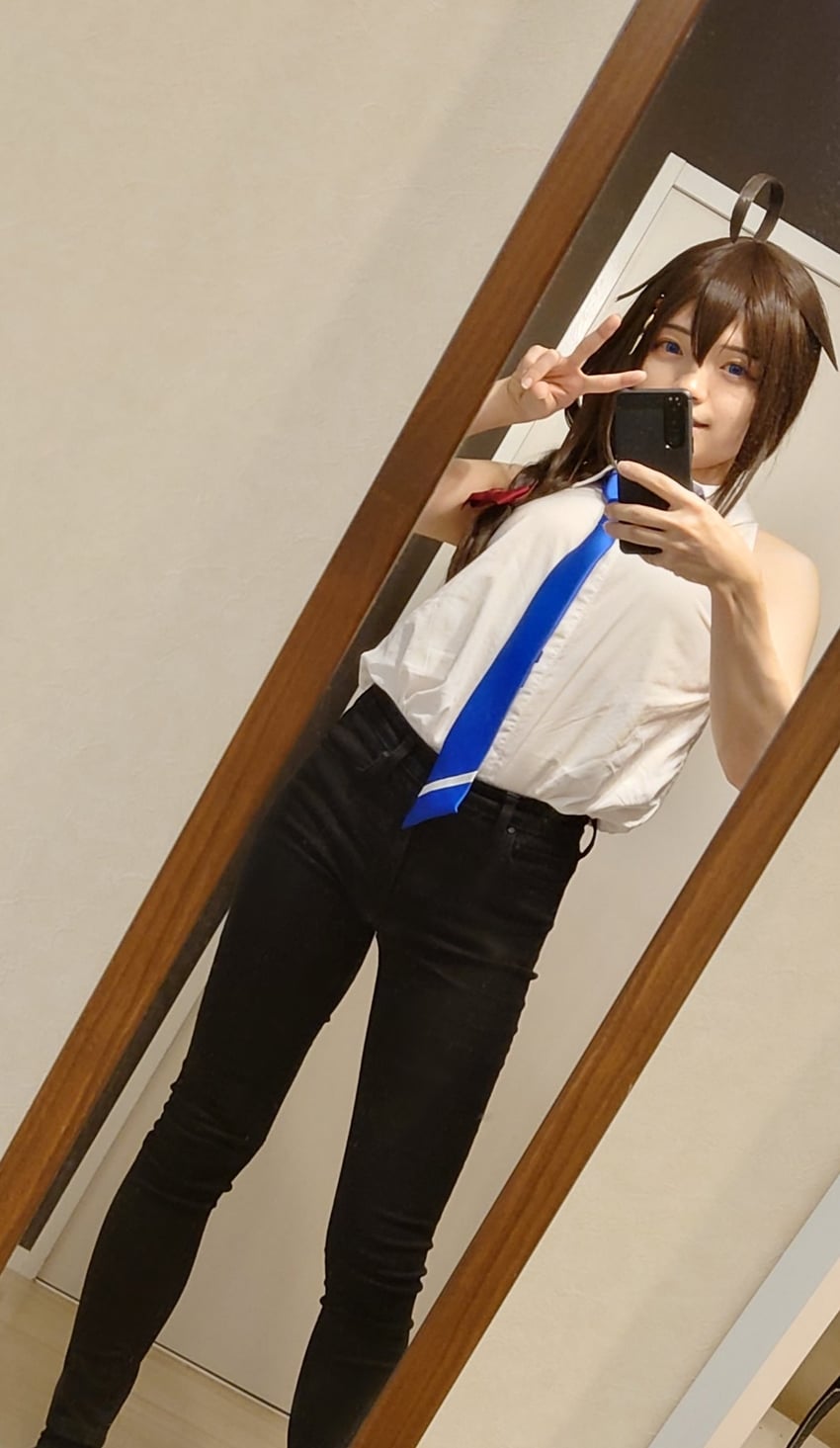 shigure and shigure kai ni (kantai collection) by shiratama_(matcos_feli_)