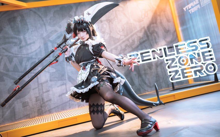 ellen joe (zenless zone zero) by sakurai_(angelia_lapin)