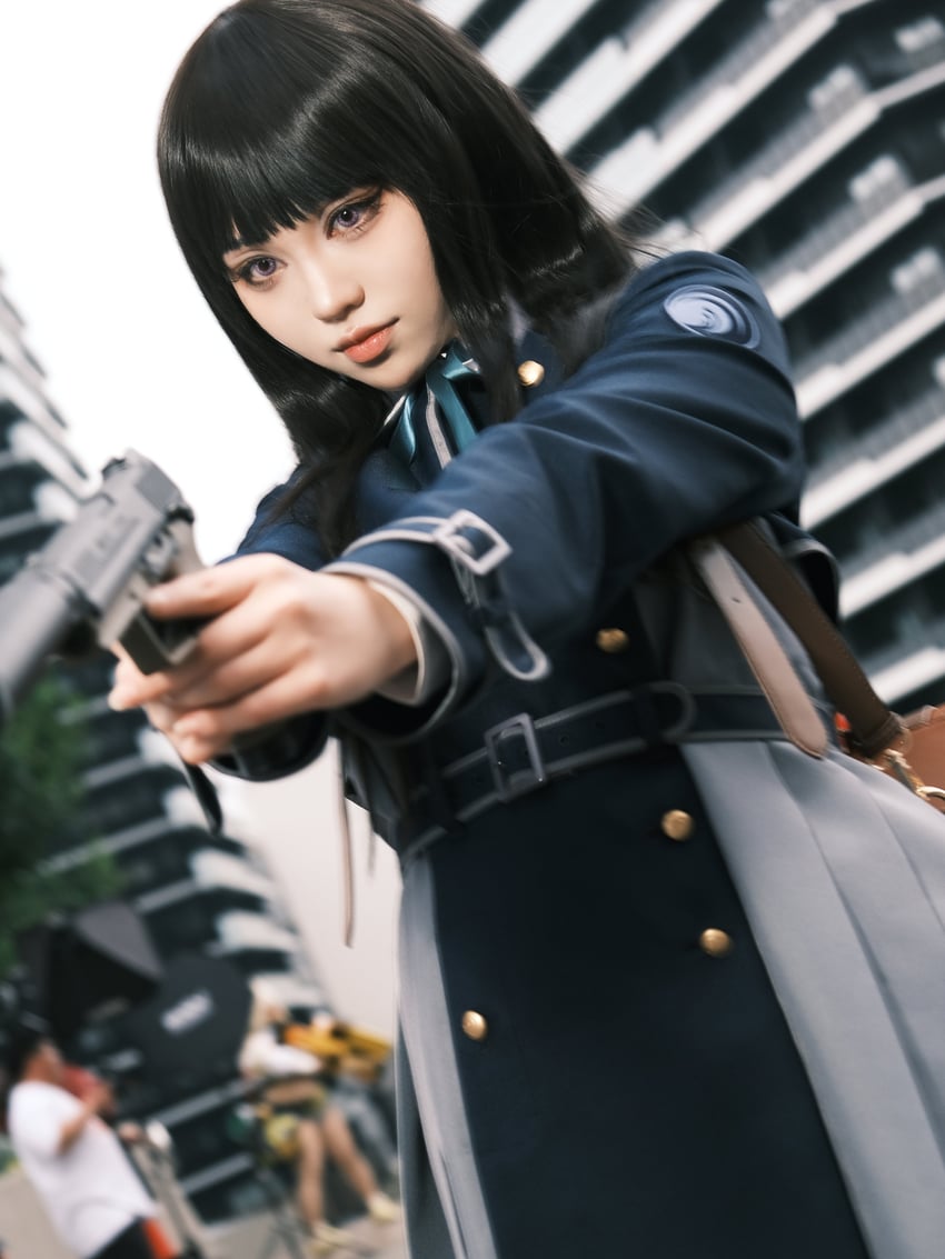 inoue takina (lycoris recoil) by saki_miyo