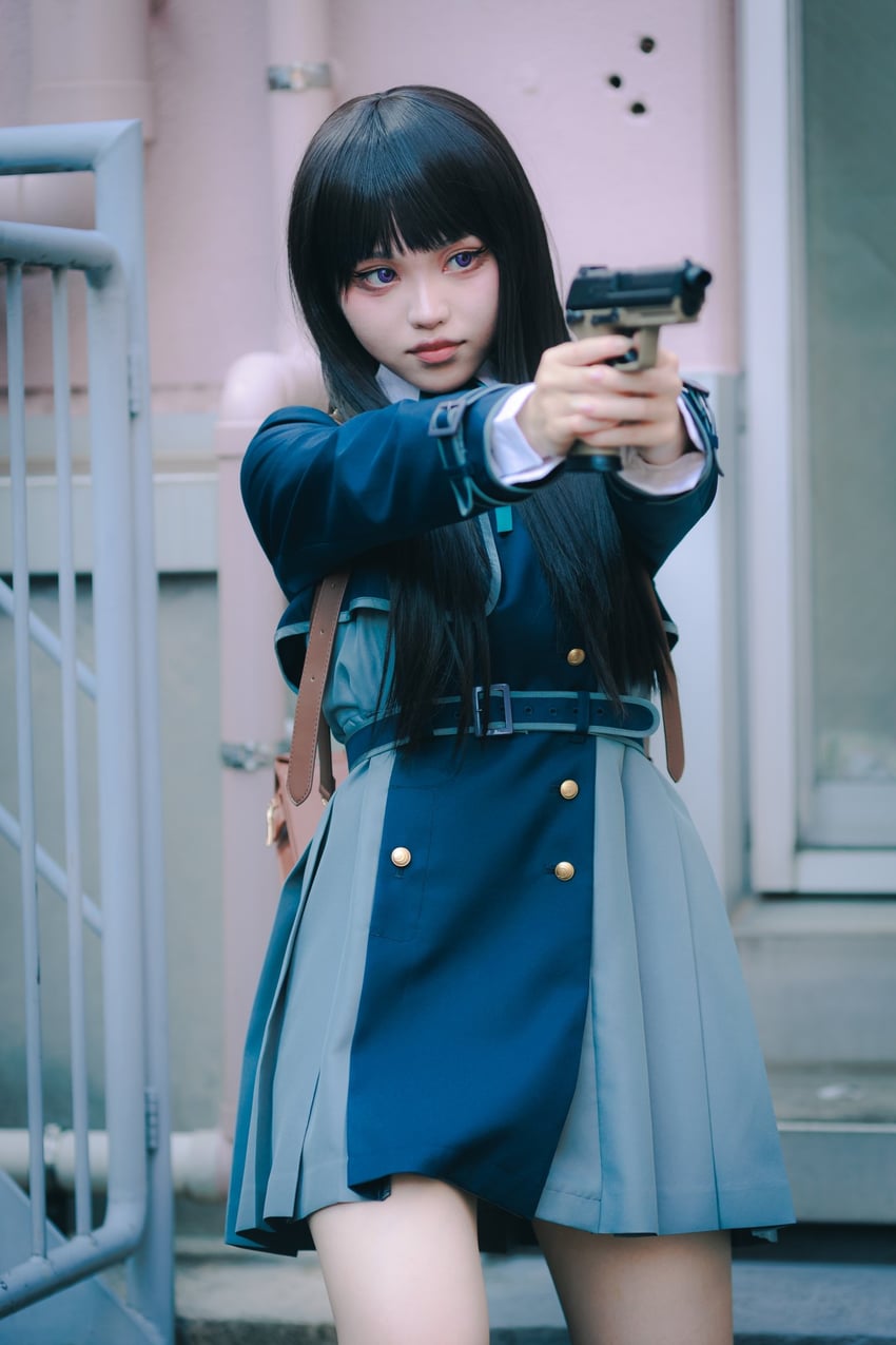 inoue takina (lycoris recoil) by saki_miyo