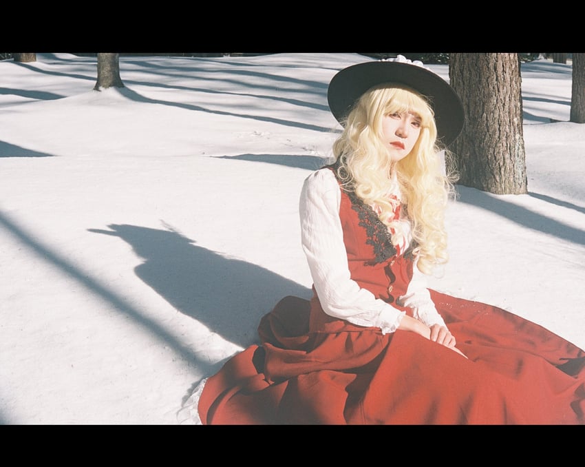 jacket girl (touhou and 1 more) by rusnrg1