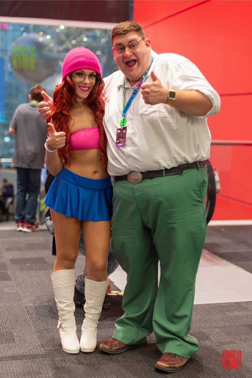meg griffin and peter griffin (family guy) by anya_winchester and robert_franzese
