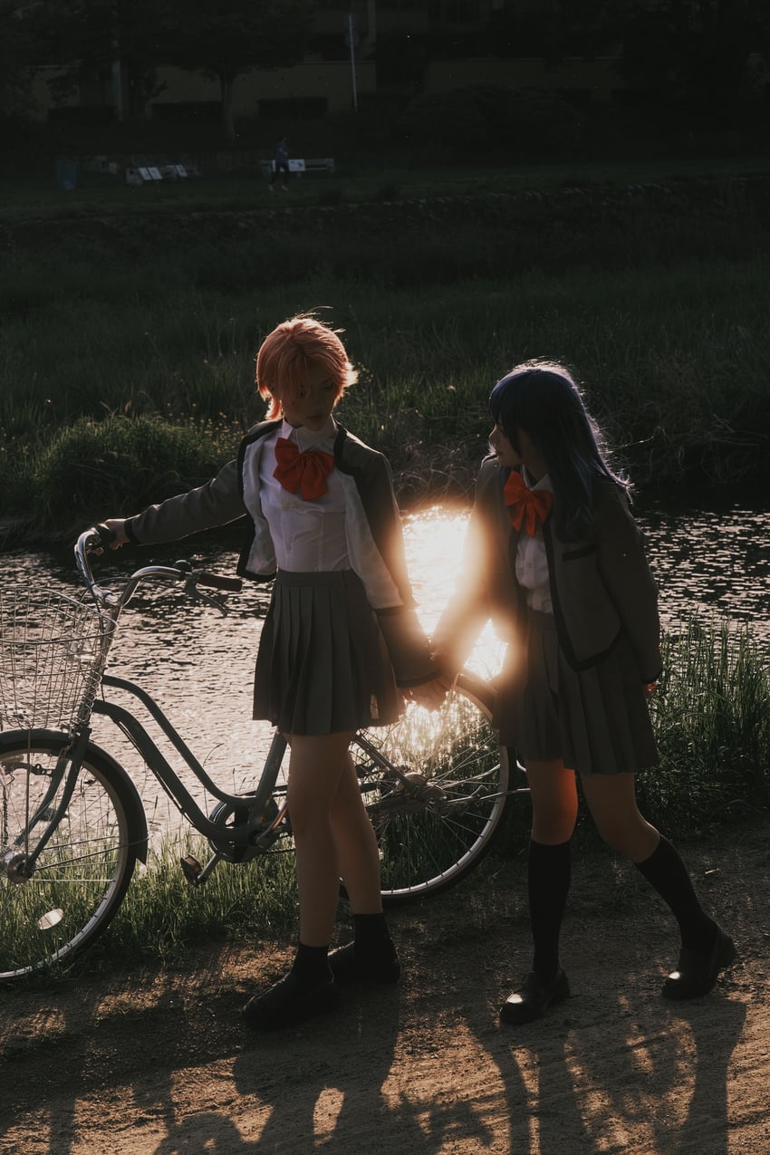 isurugi futaba and hanayagi kaoruko (shoujo kageki revue starlight) by hinata_(2622028161)