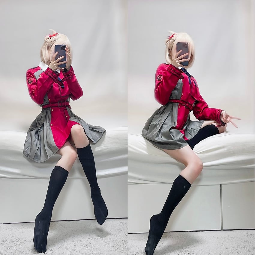 nishikigi chisato (lycoris recoil) by cos_yu