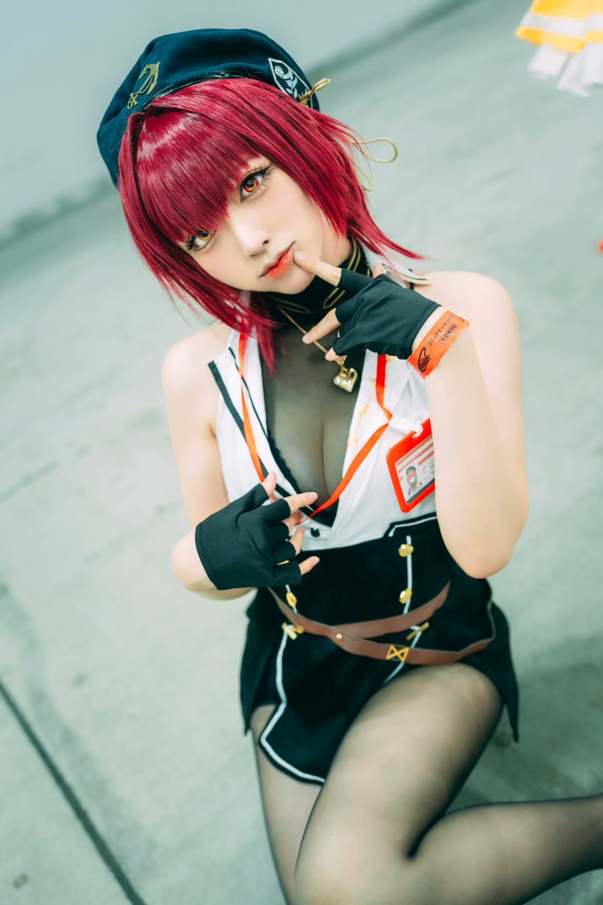 houshou marine (hololive and 1 more) by ichihashi_(184ram)