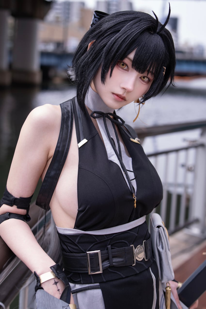 rover and female rover (wuthering waves) by tsukimi_tsukune