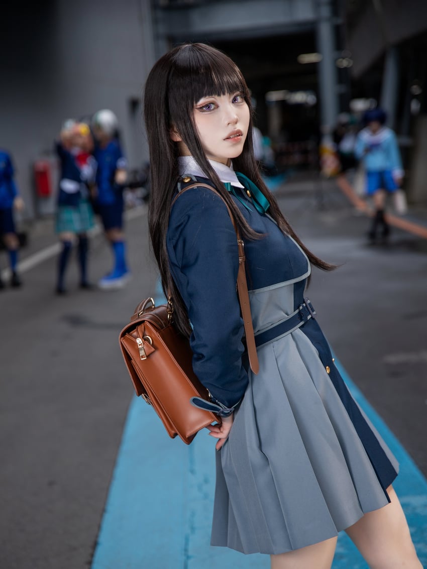 inoue takina (lycoris recoil) by saki_miyo