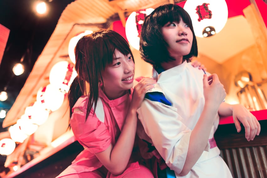 ogino chihiro and haku (sen to chihiro no kamikakushi) by trustourworldnow