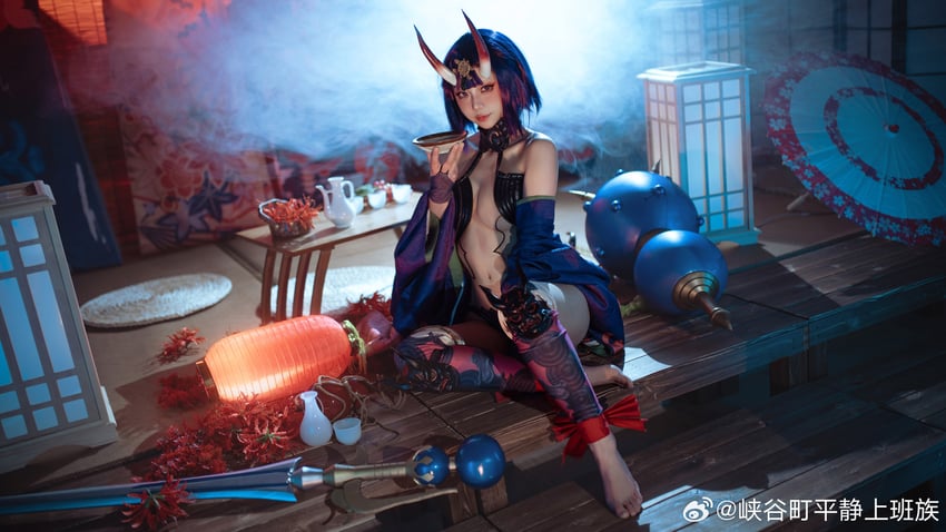 shuten douji (fate and 1 more) by xiaguting_pingjing_shangbanzu