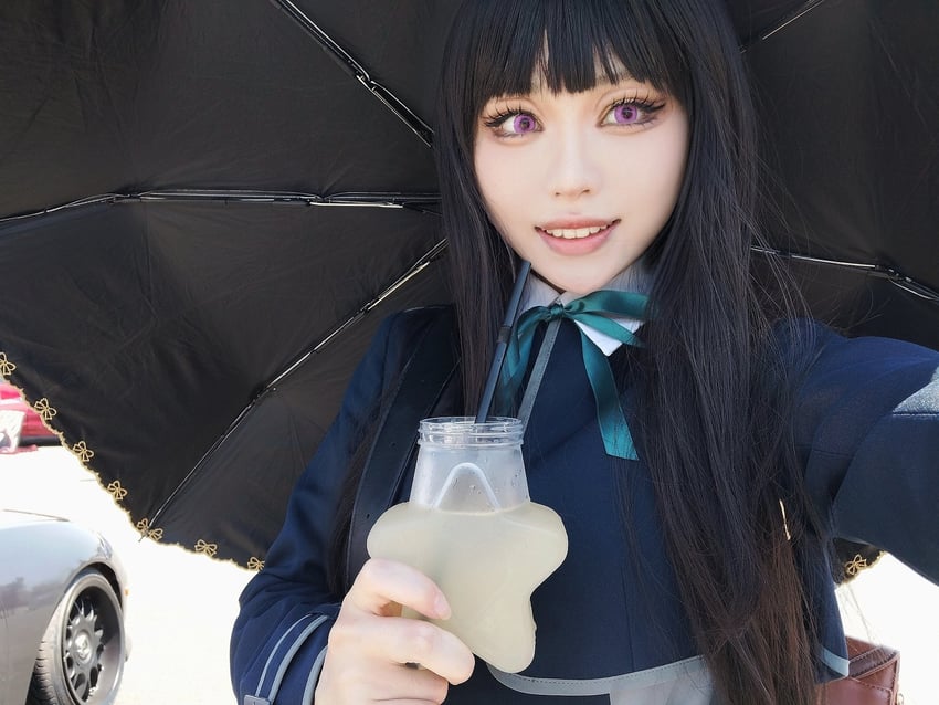 inoue takina (lycoris recoil) by saki_miyo