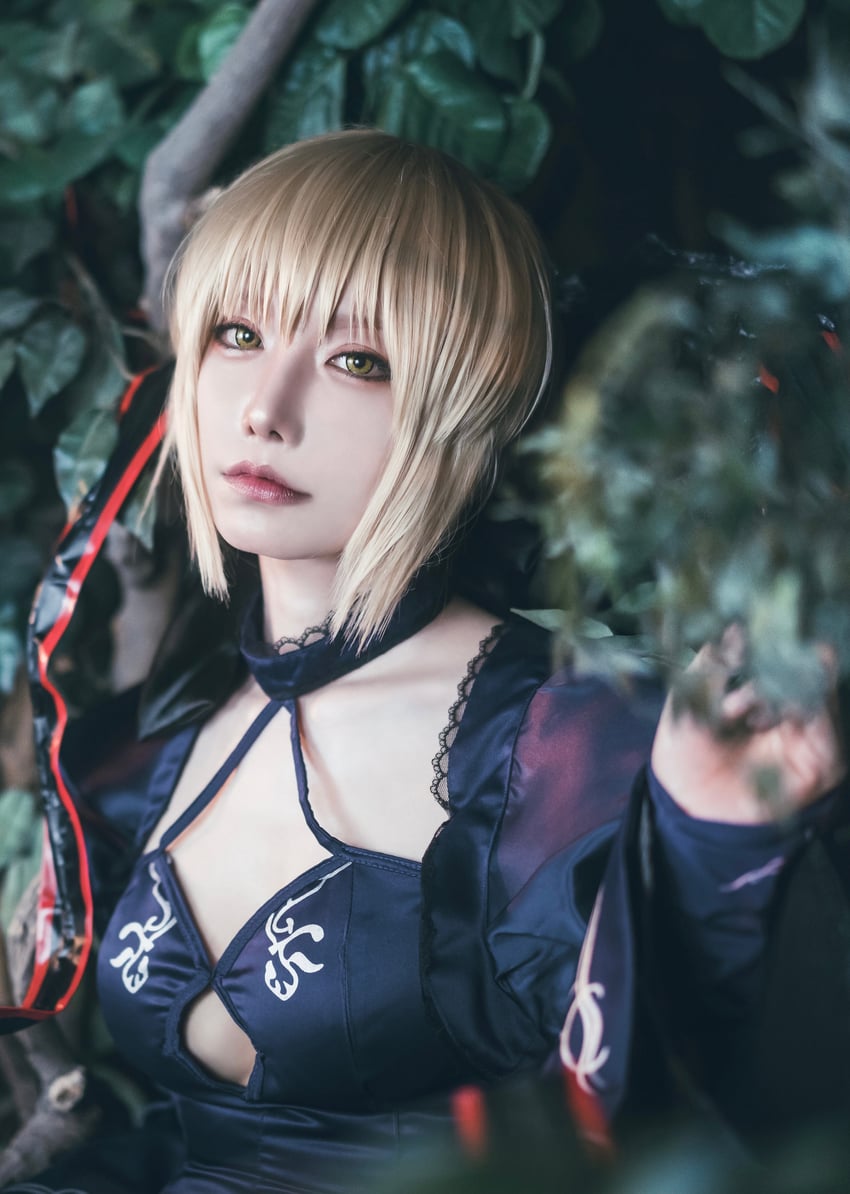 artoria pendragon and saber alter (fate and 2 more) by noshinoxxx
