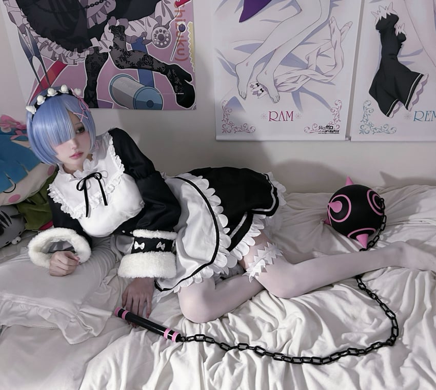 rem (re:zero kara hajimeru isekai seikatsu) by otakunekosan