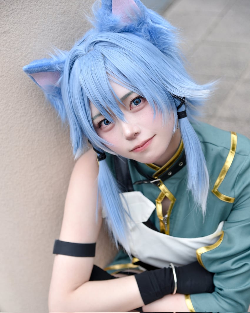 sinon (sword art online) by litonagi_(photographer) and mumei_r