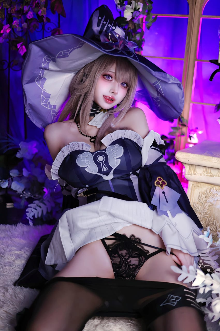 herta and the herta (honkai and 1 more) by annie_meow