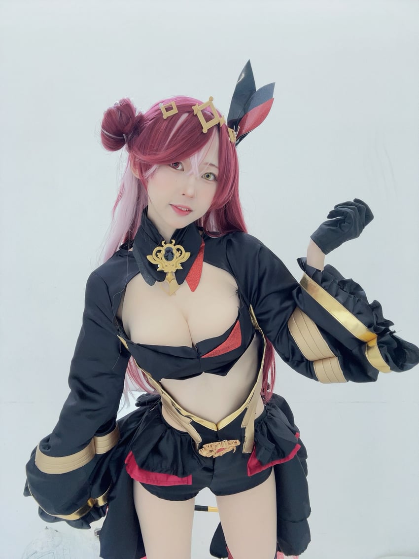 houshou marine (hololive and 1 more) by echo_11