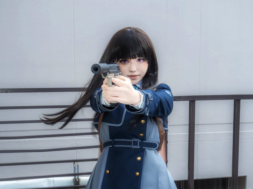 inoue takina (lycoris recoil) by saki_miyo