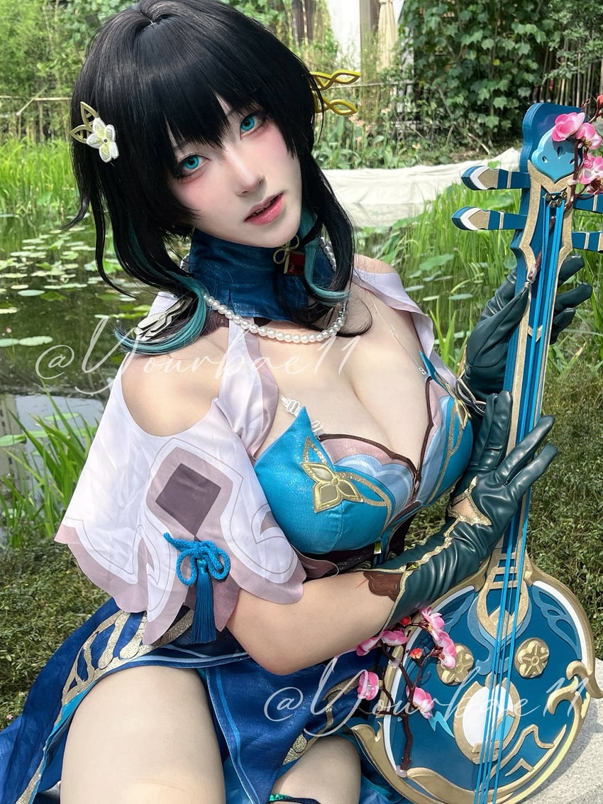 ruan mei (honkai and 1 more) by shirai_icaros