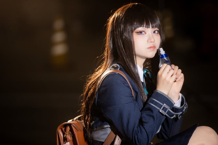 inoue takina (lycoris recoil) by saki_miyo