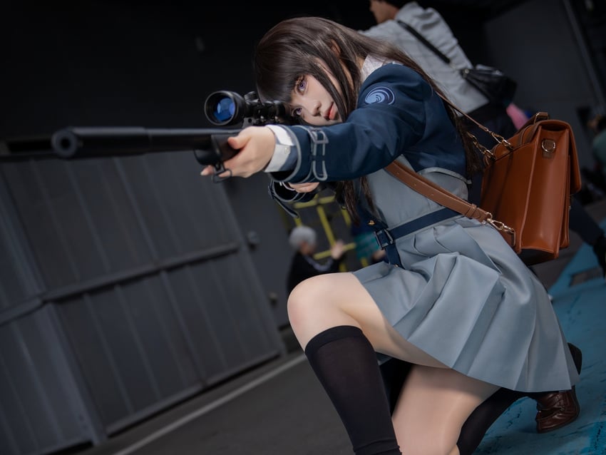 inoue takina (lycoris recoil) by saki_miyo