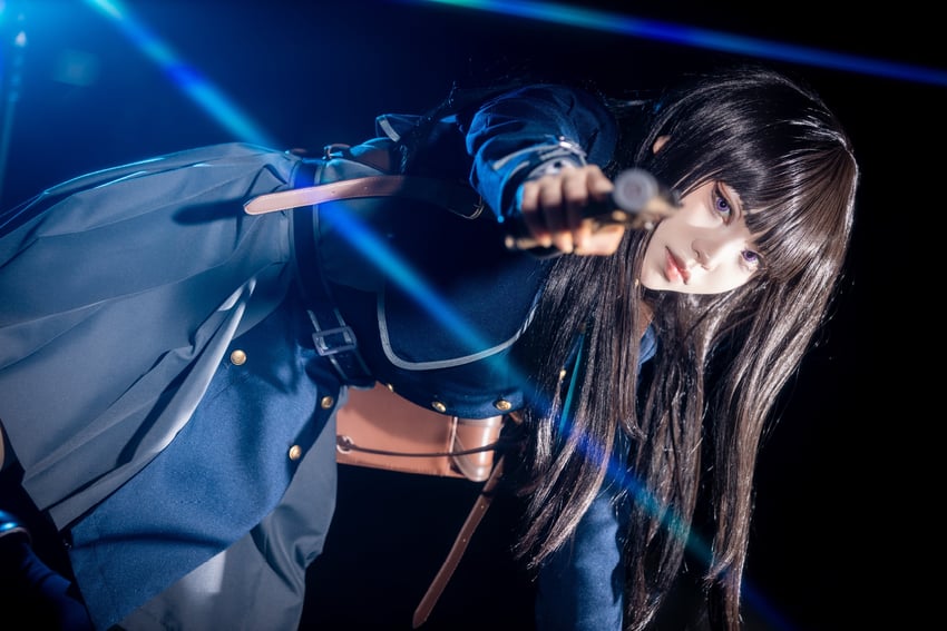 inoue takina (lycoris recoil) by saki_miyo