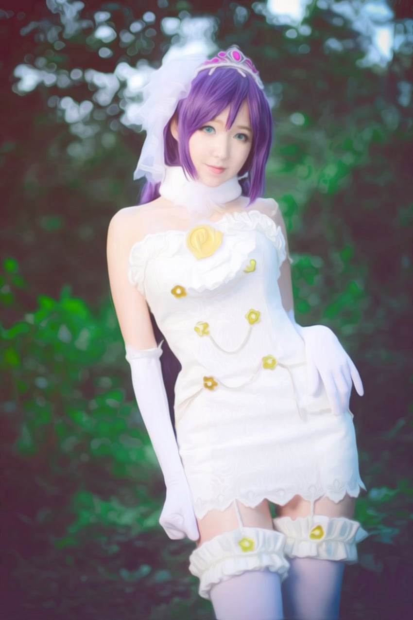 tojo nozomi (love live! and 1 more) by digifpainter