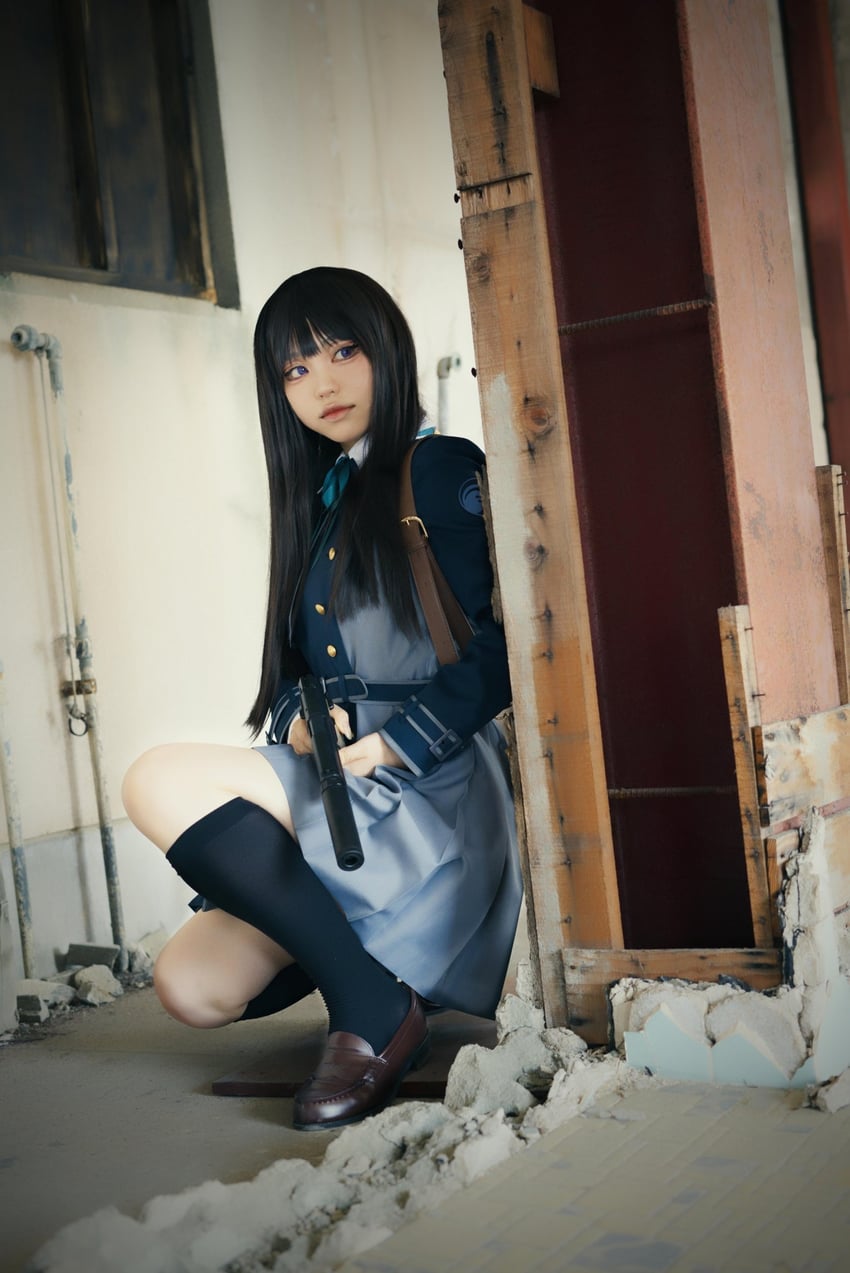 inoue takina (lycoris recoil) by saki_miyo