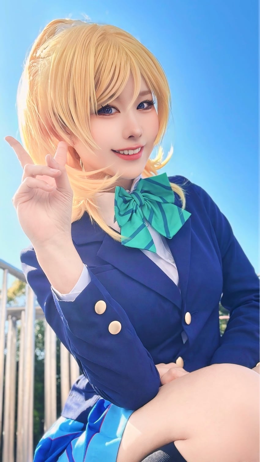 ayase eli (love live! and 1 more) by ymnnkn_okura
