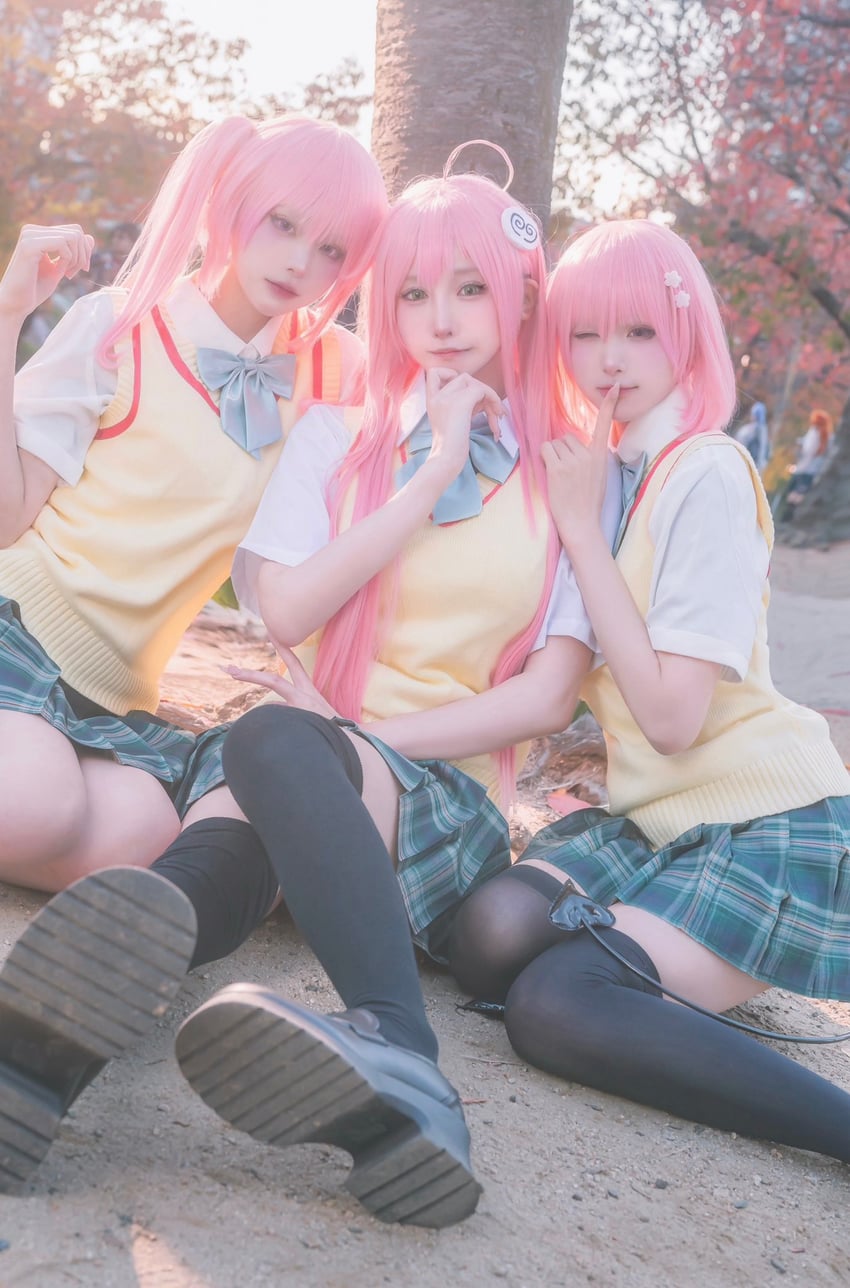 momo velia deviluke, lala satalin deviluke, and nana asta deviluke (to love-ru and 1 more) by otakunekosan, sukiyaki_gohan, and usagisan_ne_jp