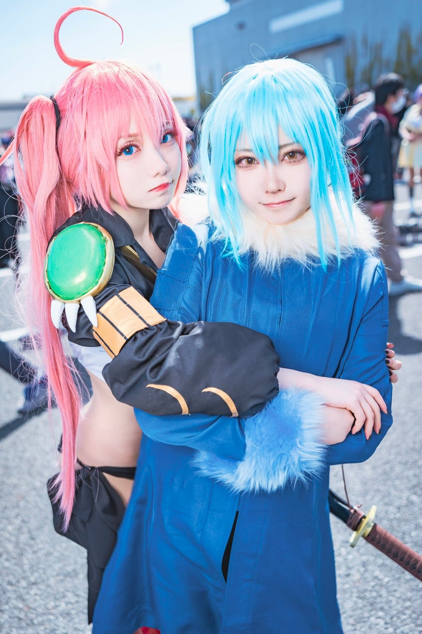 rimuru tempest and milim nava (tensei shitara slime datta ken) by kujoamani