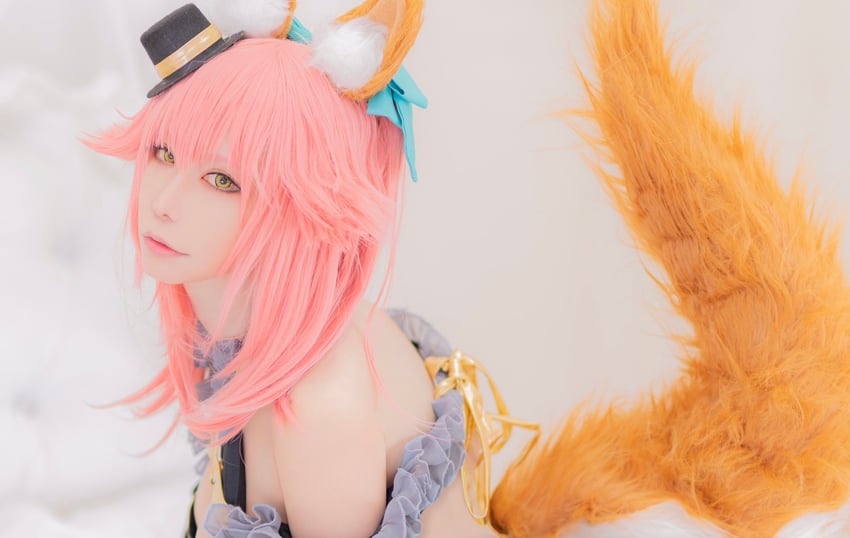 tamamo and tamamo no mae (fate and 2 more) by noshinoxxx