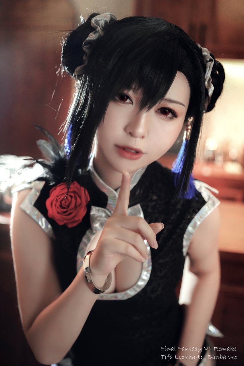 tifa lockhart (final fantasy and 2 more) by banbanko