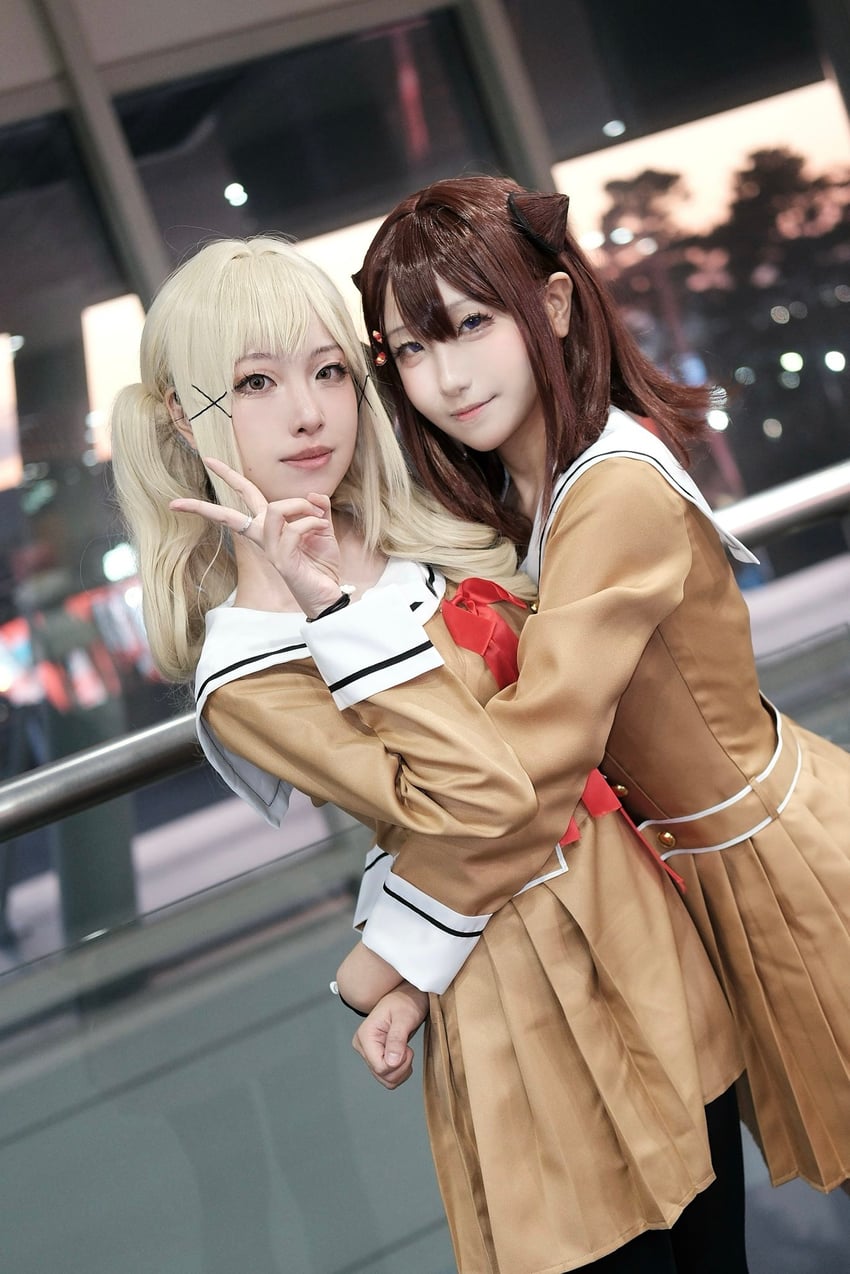 toyama kasumi and ichigaya arisa (bang dream!) by yuki_(laburachido)