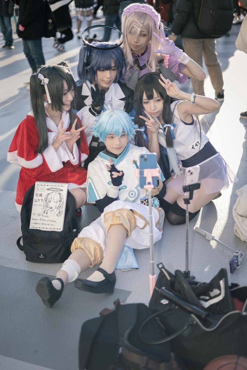 i-47, yuuka, sukoya kana, chongyun, zuikaku, and 1 more (kantai collection and 3 more) by gamasanmk2, ko_keshi_girl, mizuna, tochi_pikonome, and tohko