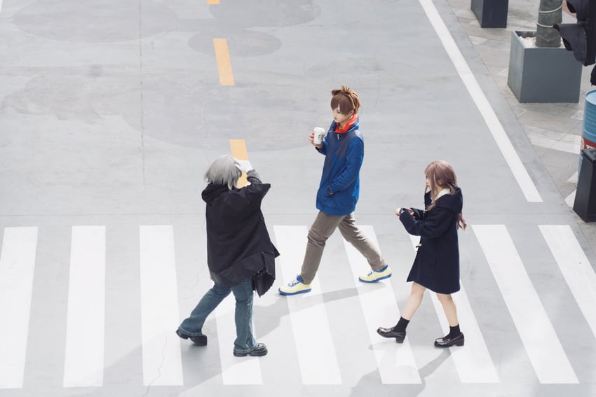 higashimitarai kiyoshiro, amanokawa hiro, and tsukiyono ruli (digimon and 1 more) by nochino